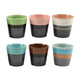 Koffiemok cosmos 200 ml assorti | 6 stuks