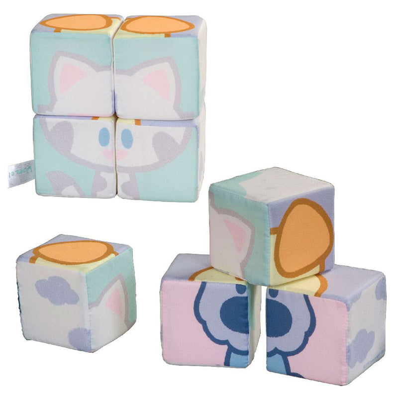 Load image into Gallery viewer, Rubo Toys Blokkenpuzzel en Pip junior 75 cm textiel
