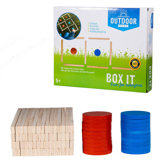Outdoor play houten box it