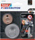 Tesa powerbutton classic zelfklevende haak (ø x h) 50 mm x 31 mm metaal inhoud: 1 stuk(s)