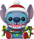 Funko lilo stitch stitch with lights (holiday) vinylfiguur 1504 pop! meerkleurig