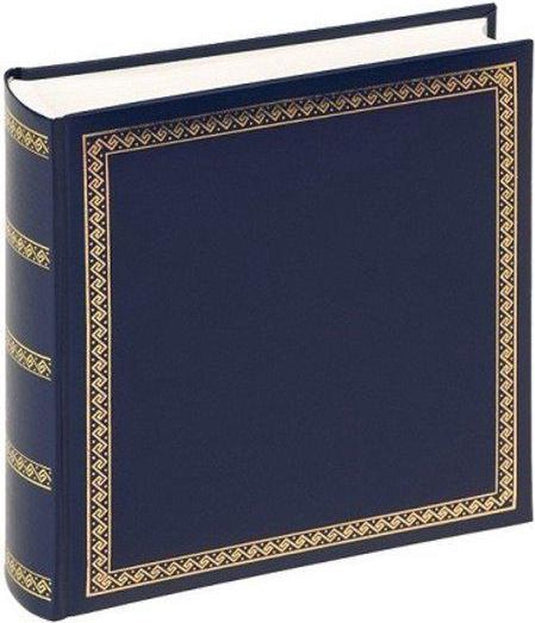 Walther mx-101-l das schicke dicke - classic album - formaat 29 x 32 cm - 100 witte pagina's - blauw