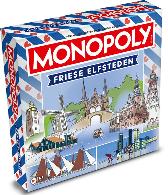 Identity games monopoly friese elfsteden - speciale editie - bordspel