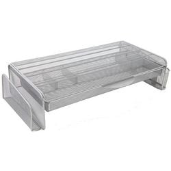 Monitorstandaard alba meshup m metallic 15 565x275x125 mm