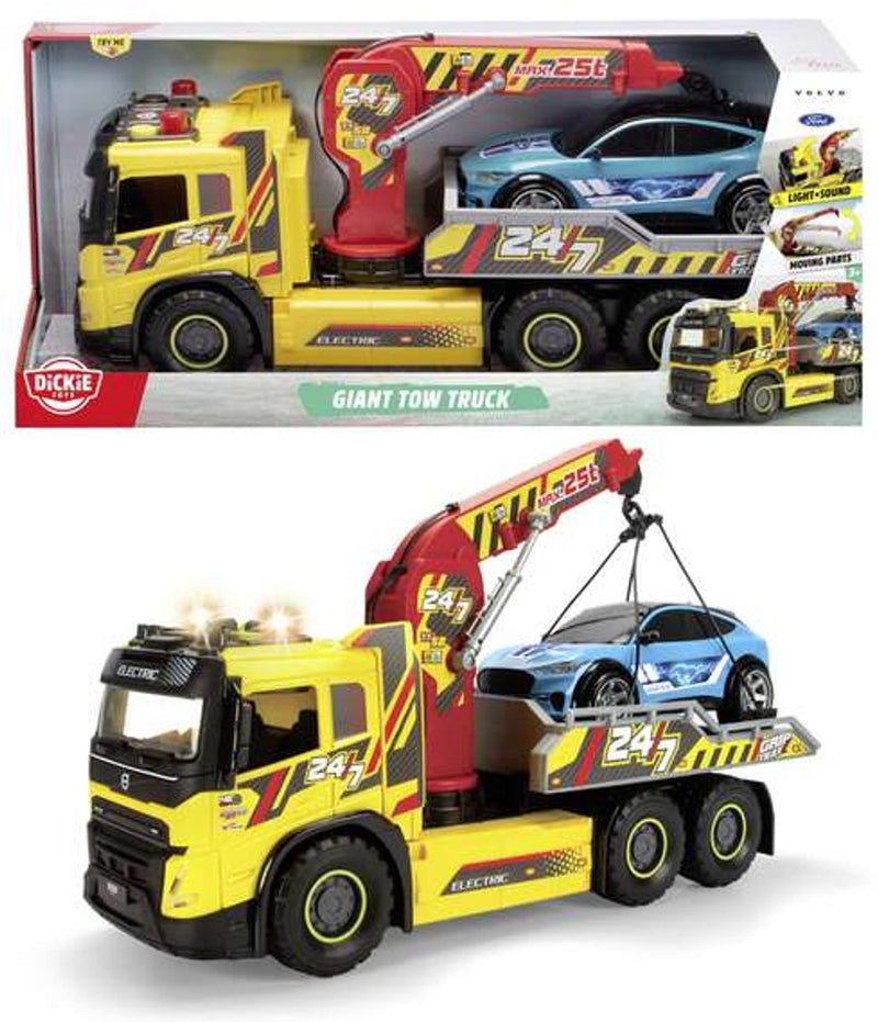 Chargez l'image dans la visionneuse de la galerie, Dickie toys - speelgoedvoertuig - takelwagen met licht en geluid
