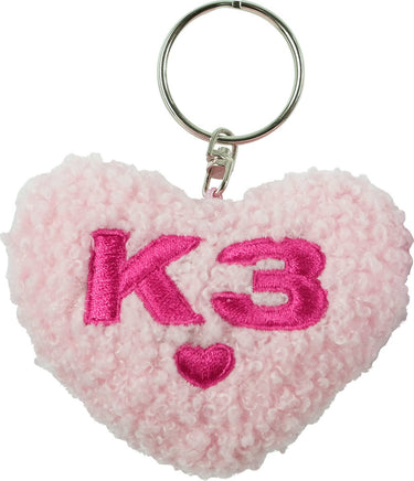 K3 sleutelhanger pluche hart