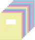 Kangaro schriften a5 - met ruit 10mm - pastel kleuren - 10 stuks - k-583006