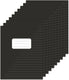 Kangaro schriften a5 - met lijn - zwart - 10 stuks - k-583001
