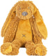 Happy horse konijn richie knuffel 28cm - okergeel - baby knuffel