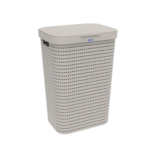 Rotho wasbox country 55l cappuccino