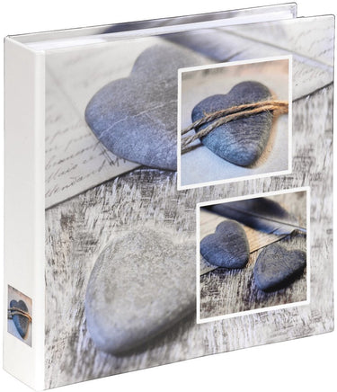 Hama inschuif album - catania - 10x15 - 200 pagina's - grijs