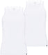 Puma heren everyday hemd - white - l - 2 paar