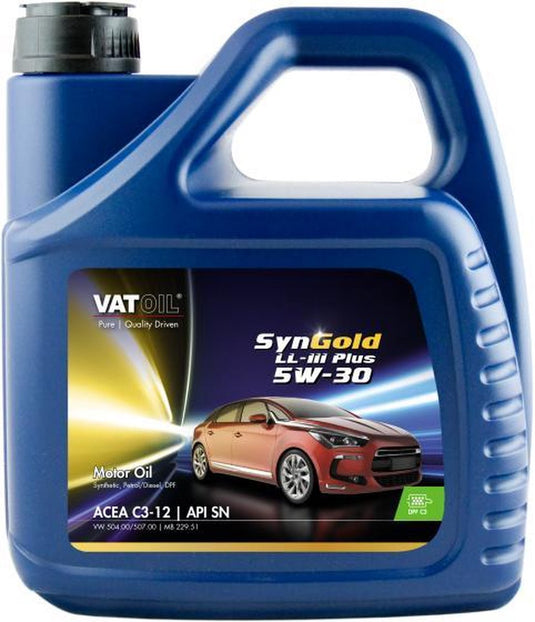 Kroon-oil vatoil syngold ll-iii plus 5w30 longlife ll c3 4ltr