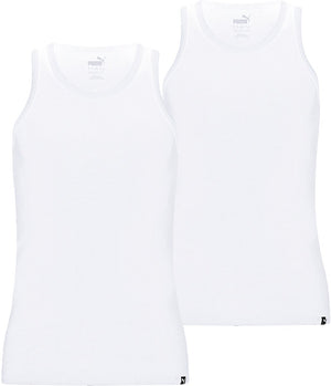 Puma heren everyday hemd - white - xl - 2 paar