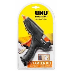Uhu lijmpistool hot melt zwart