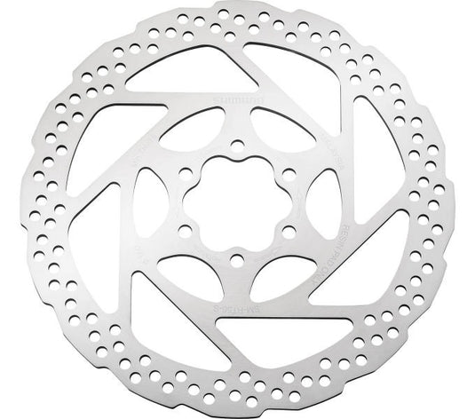 Shimano remschijf deore sm-rt56 180mm 6-gaats zilver