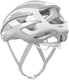 Abus fietshelm airbreaker pure grey l - 59-61 cm - grijs - geschikt voor gebruik op racefietsen - gravelbikes - 230 g