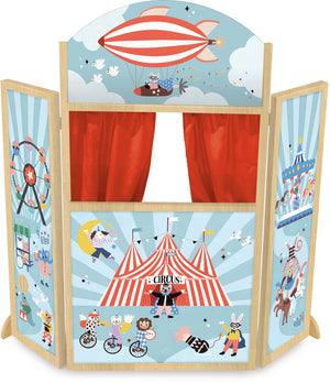 Vilac -poppenkast - theater - houten speelgoed