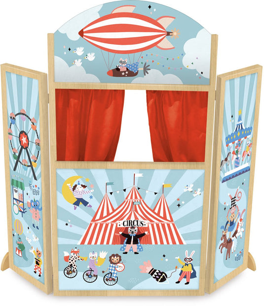 Vilac -poppenkast - theater - houten speelgoed