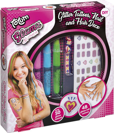 Totum glamz: nagel- en tatoeagesset