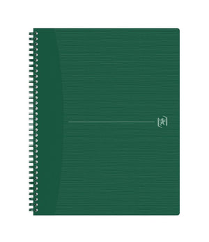 Oxford origins - duurzaam notitieboek - a4+ - geruit 5mm - 70 vel - groen