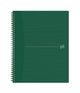 Oxford origins - duurzaam notitieboek - a4+ - geruit 5mm - 70 vel - groen