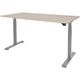 Zit-sta-bureau schaffenburg dextro basic t-voet lindberg oak