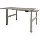 Zit- sta bureau schaffenburg dextro plus duo t-voet grijs