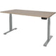 Zit-sta-bureau schaffenburg dextro basic t-voet havana cherry