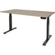 Zit- sta bureau schaffenburg dextro plus t-voet havana cherry