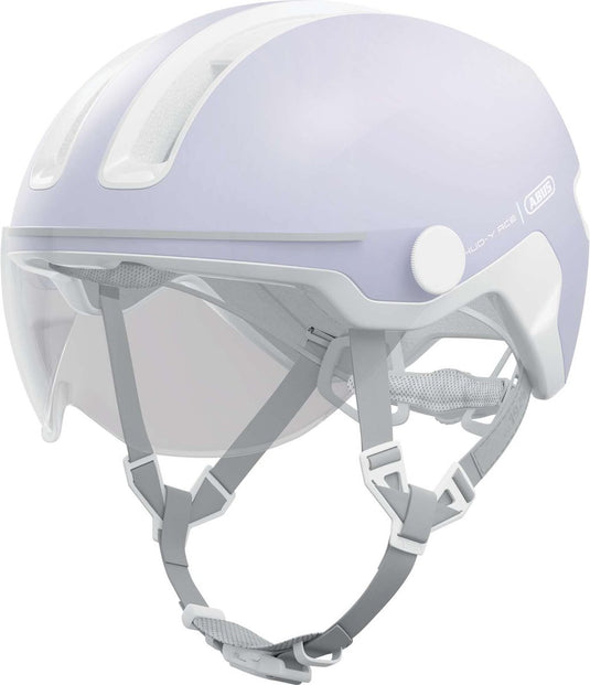 Abus fietshelm hud-y ace pure lavender m - 54-58 cm - paars - geschikt voor gebruik op elektrische fietsen - stadsfietsen - 430 g