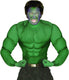 Finidi gespierd shirt groen hulk spierballen