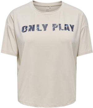 Only play - onpfont on ss loose tee dames sportshirt