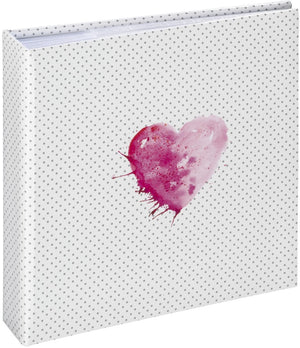 Hama inschuif album - lazise - 10x15 - 200 pagina's - roze