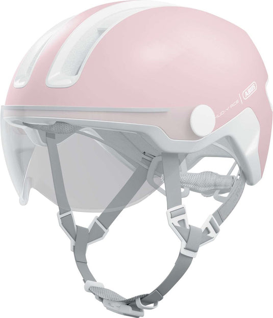 Abus fietshelm hud-y ace pure rose m - 54-58 cm - pink - geschikt voor gebruik op elektrische fietsen - stadsfietsen - 430 g