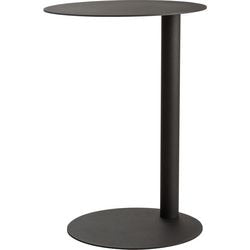 Bijzet tafel paperflow staal zwart