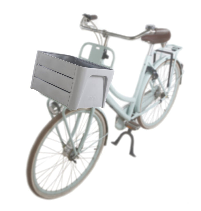 Load image into Gallery viewer, Basil mirage krat klik 'n krat grijs 24l
