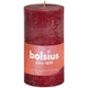 Bolsius rustiek stompkaars 100 50 rood
