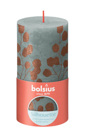 Bolsius rustiek kaars 130 68 eucalyptus