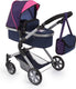 Bayer design - poppenwagen city neo - blauw en roze
