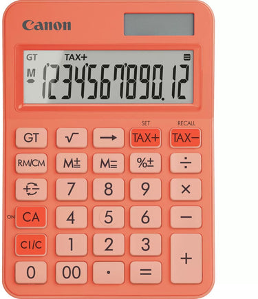 Canon ls-125kb-or zakrekenmachine oranje aantal displayposities: 12 werkt op batterijen, werkt op zonne-energie (b x h