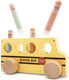 Woet new classic toys® houten pop up schoolbus - gele bus met poppetjes - fsc speelgoedvoertuig - actiespel - educatief speelgoed - vanaf 24 maanden