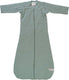 Lodger hopper - baby slaapzak winter met afritsbare mouwen - 80cm - 3.3 tog - autostoel - groen - winterslaapzak