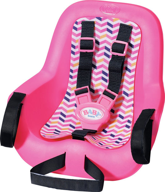 Baby born fietsstoeltje - roze