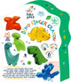 Haku yoka waskrijtjes dino - 6 stuks - bevat 10% bijenwas - vingerpopjes - 18 maanden