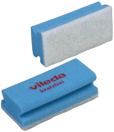 Vileda spons glitzi quattro blauw pak van 10 stuks