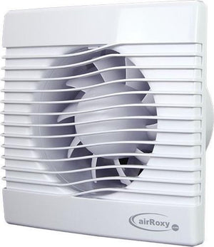 Air roxy badkamerventilator met timer 100 mm wit - prim100ts