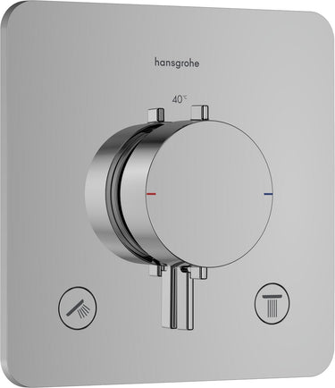 Hansgrohe ecostat comfort q - inbouwthermostaat - ecostat thermostaat - chroom