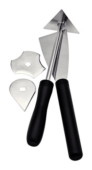 Rapid 1057356 - verfschraper set voor heteluchtpistool, doosje | 1 stuks