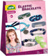 Lena maak je eigen armbanden meisjes polyester blauw 24-delig